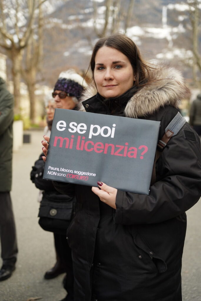 Presidio contro ddl Bongiorno Foto di Daniele Canuto