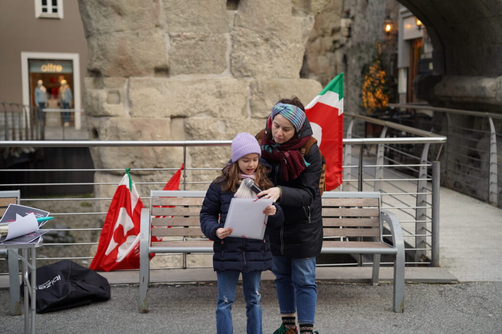 Presidio contro ddl Bongiorno Foto di Daniele Canuto