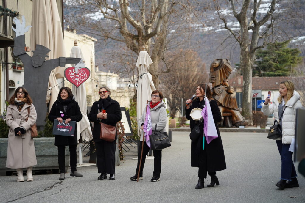 Presidio contro ddl Bongiorno Foto di Daniele Canuto