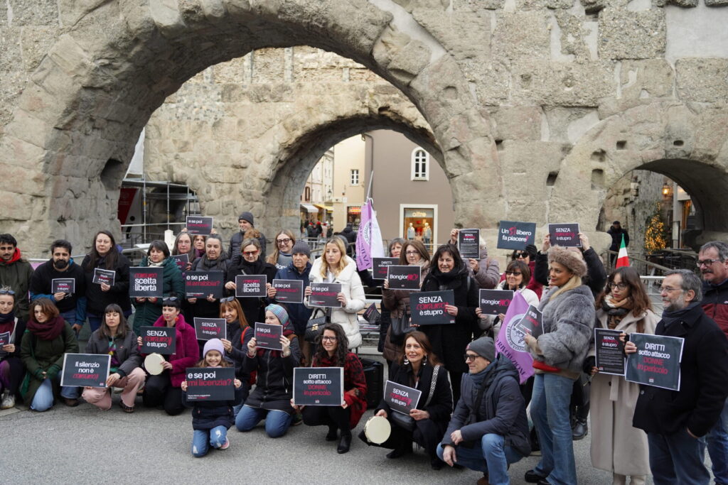 Presidio contro ddl Bongiorno Foto di Daniele Canuto