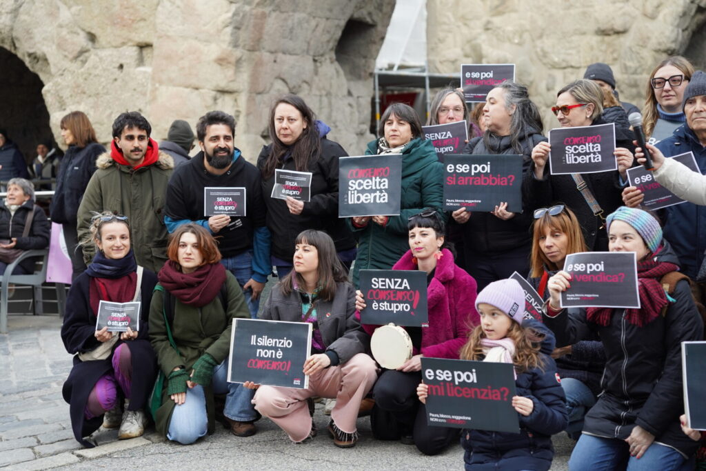 Presidio contro ddl Bongiorno Foto di Daniele Canuto