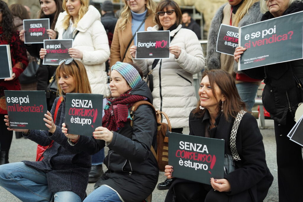 Presidio contro ddl Bongiorno Foto di Daniele Canuto