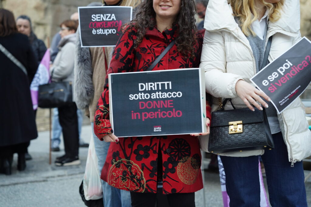 Presidio contro ddl Bongiorno Foto di Daniele Canuto