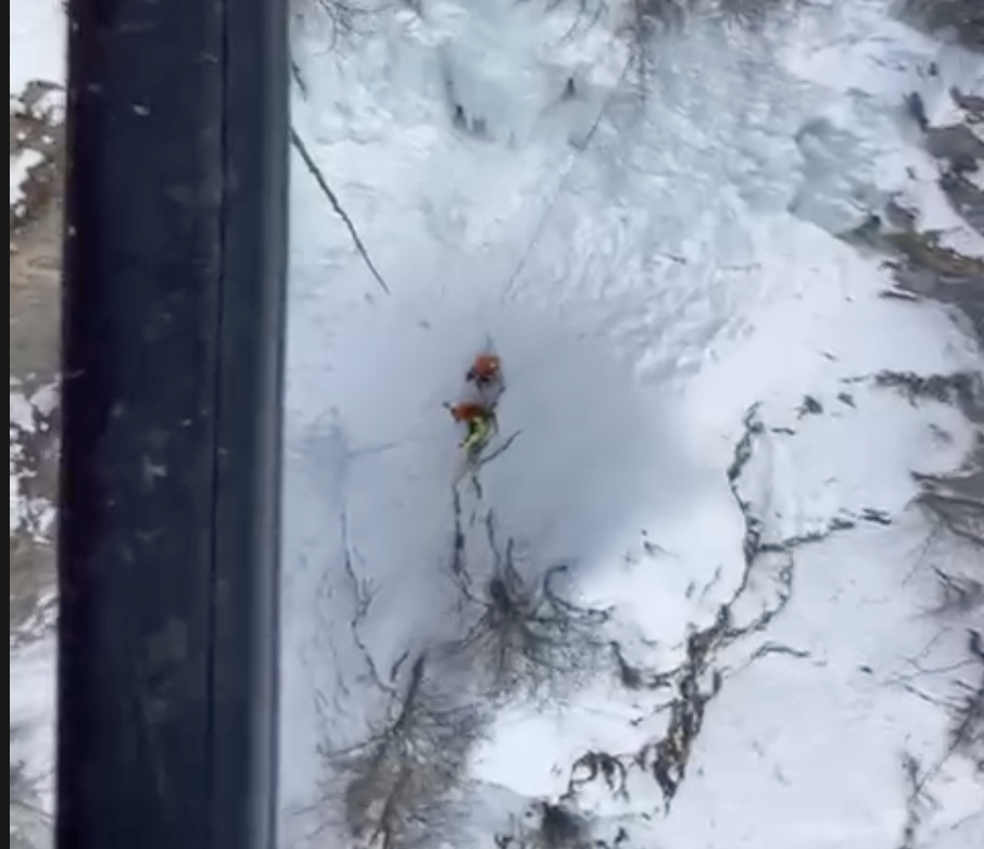 Recupero ghiacciatore Ollomont