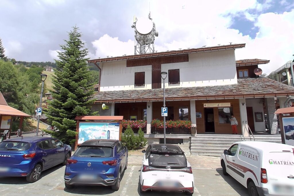 L'ufficio postale di Torgnon