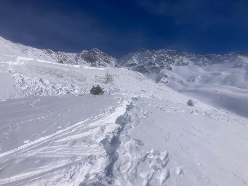 Valanga punta Valletta