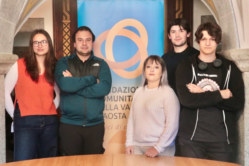 Youth Bank: Arianna Berti, Jean-Marie Barocco, Vittoria Furfaro, William Paba e Paolo Delpero