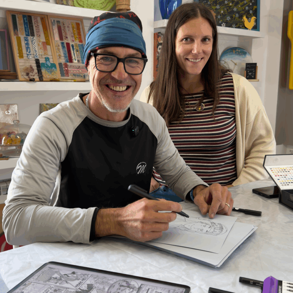 Il Corso di illustrazione da Colori Locatelli con Fabio Roveyaz