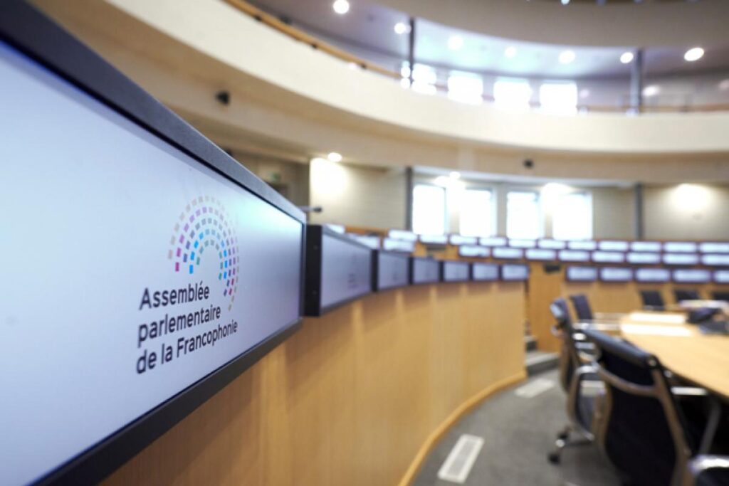 Parlement francophone des jeunes - Apf - Assemblée parlementaire de la Francophonie