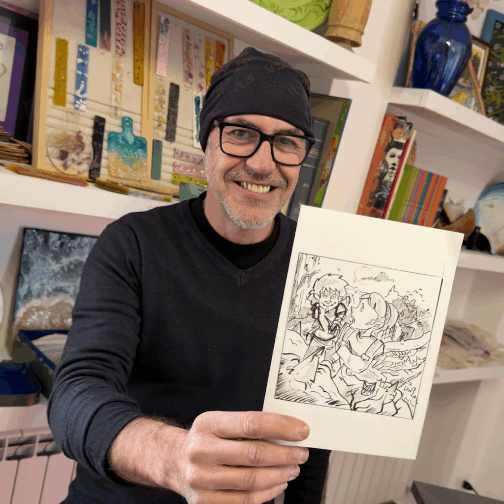 Il Corso di illustrazione da Colori Locatelli con Fabio Roveyaz