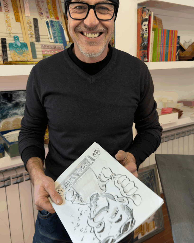 Il Corso di illustrazione da Colori Locatelli con Fabio Roveyaz