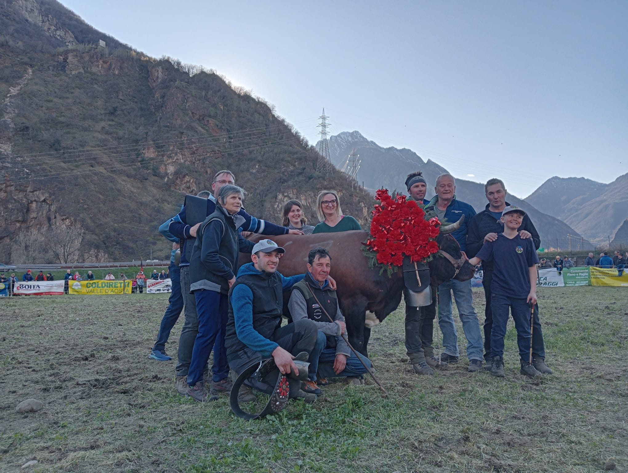 Altesse di Piero Busso, allevatore di Donnas, ha conquistato il bosquet in seconda categoria