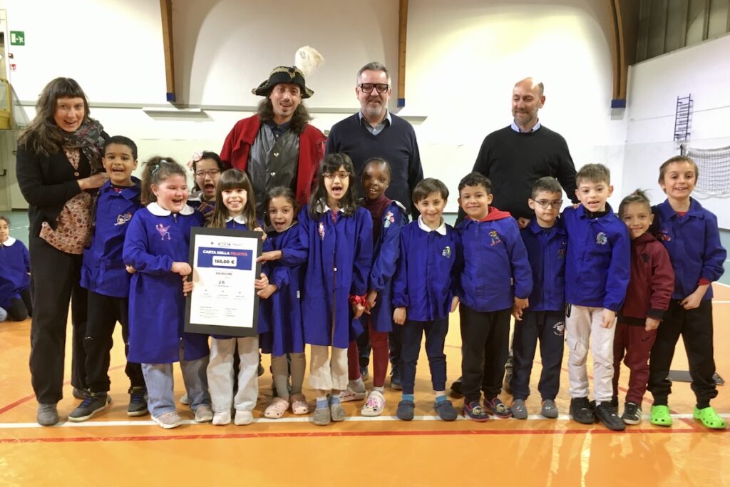 La 2B della Ramires premiata per le Ecopagelle