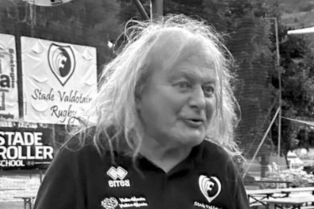 Giorgio Neyroz "Schulz" nella foto dello Stade Valdôtain