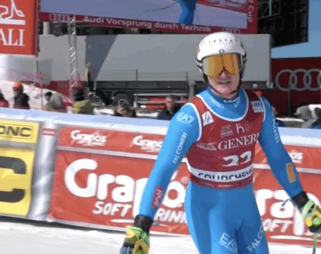 Benjamin Alliod discesa courchevel