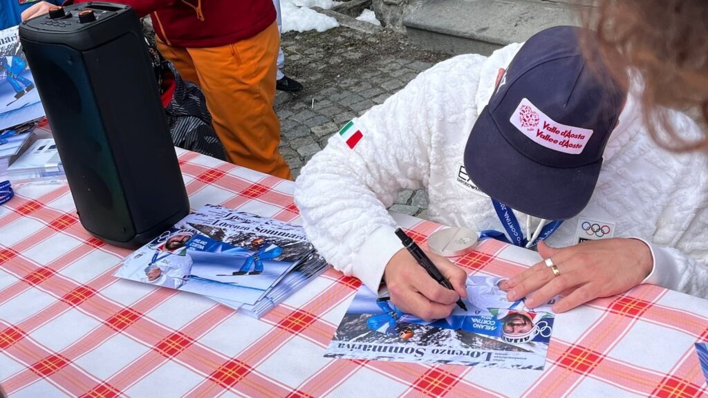 Chamois festeggia Lorenzo Sommariva