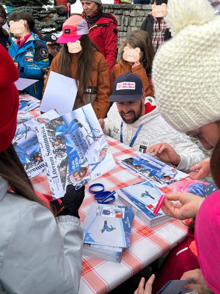 Chamois festeggia Lorenzo Sommariva