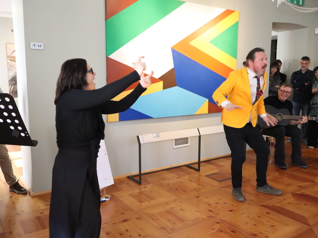 Opera teatrale con traduzione in LIS (Lingua Italiana dei Segni) - Cultura senza barriere al Baron Gamba di Châtillon Foto Alice Dufour