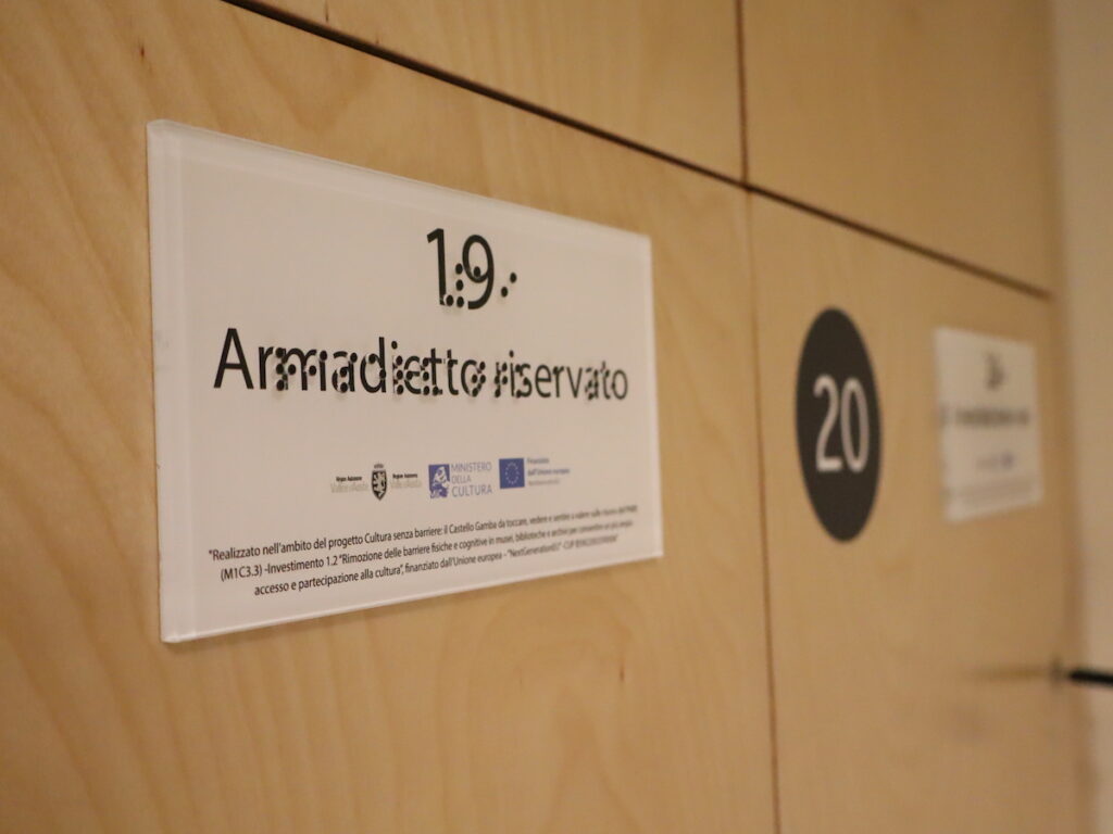 Cultura senza barriere al Baron Gamba di Châtillon Foto Alice Dufour