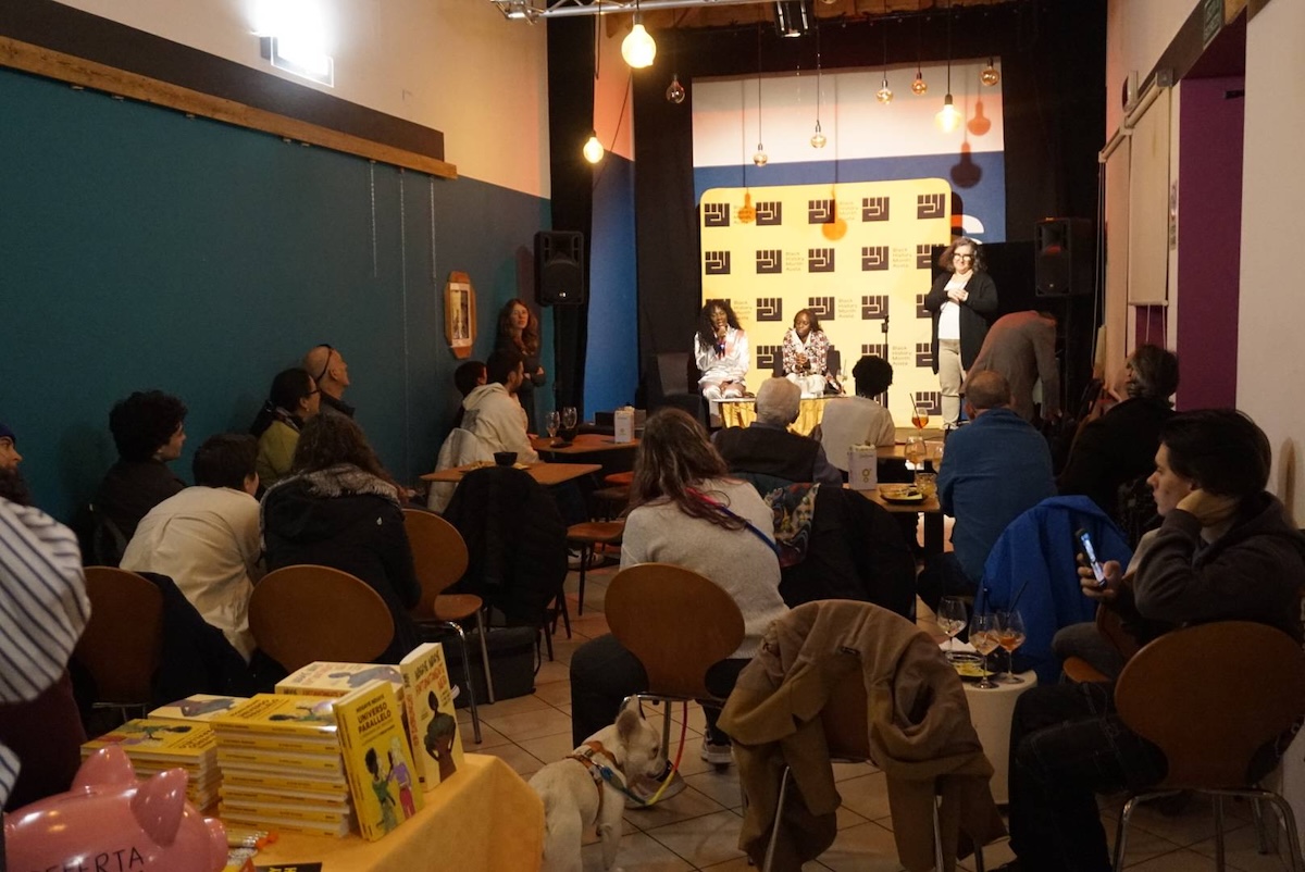 Nogaye Ndiaye, con Ranzie Mensah, ospite della rassegna Black History Month