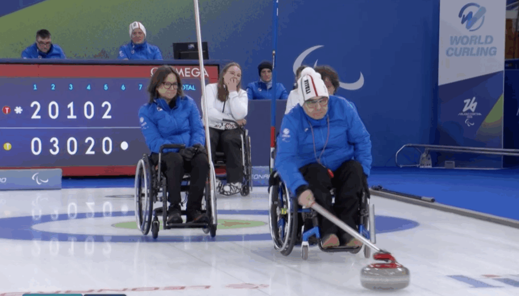 Egidio Marchese wheelchair curling Paralimpiadi