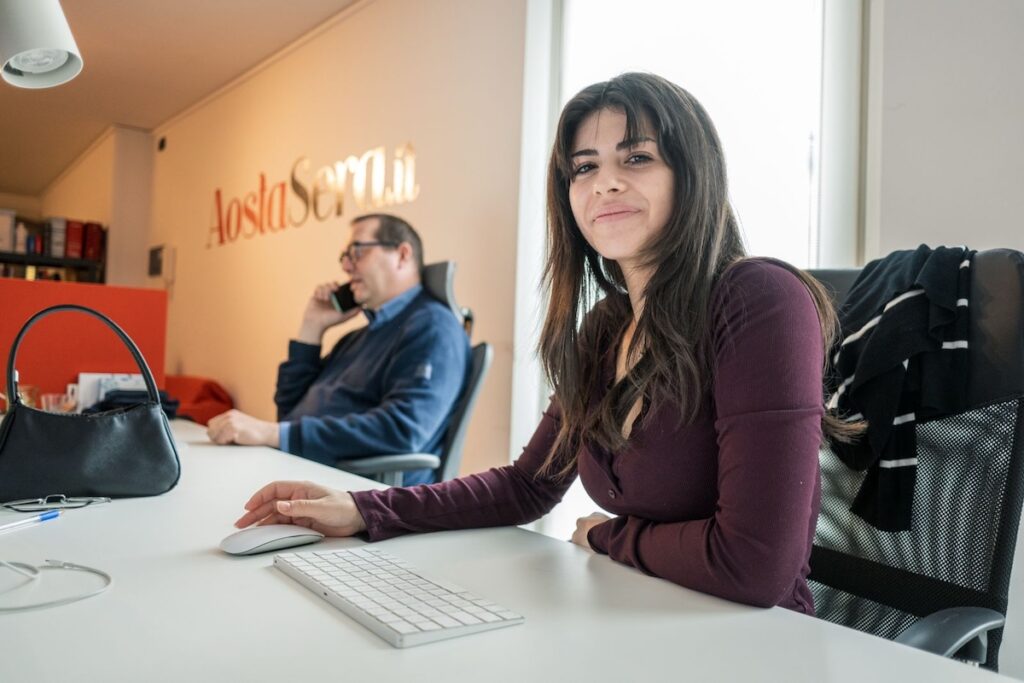 Francesca De Vita in redazione