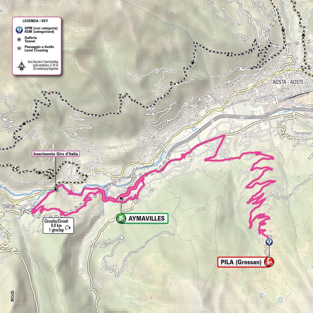 Giro E Aymavilles Pila