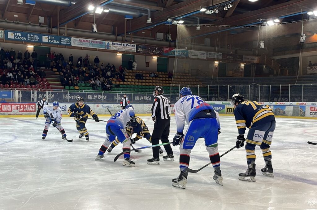 Hockey Aosta Fassa playoff marzo