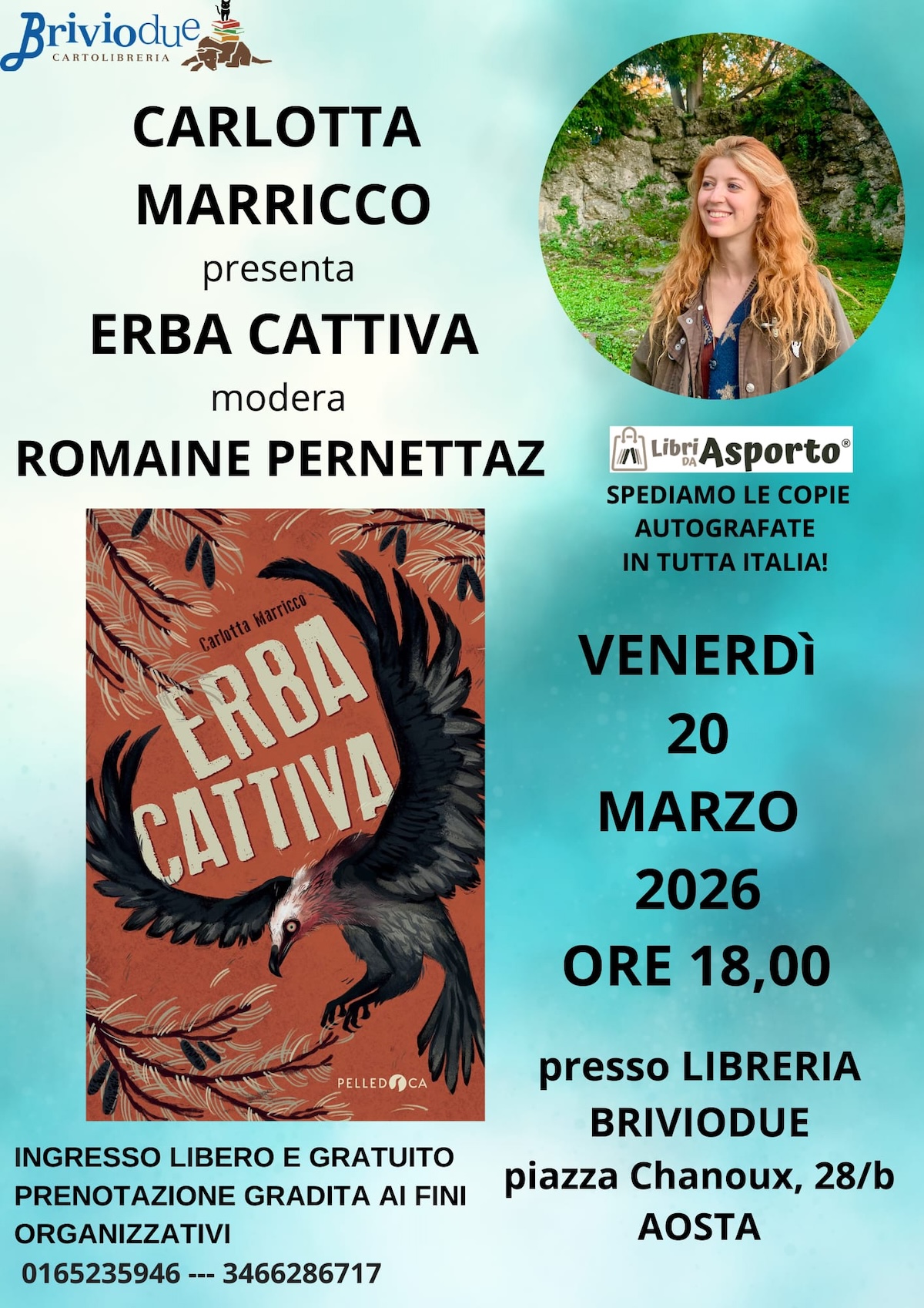 Locandina Carlotta Marricco