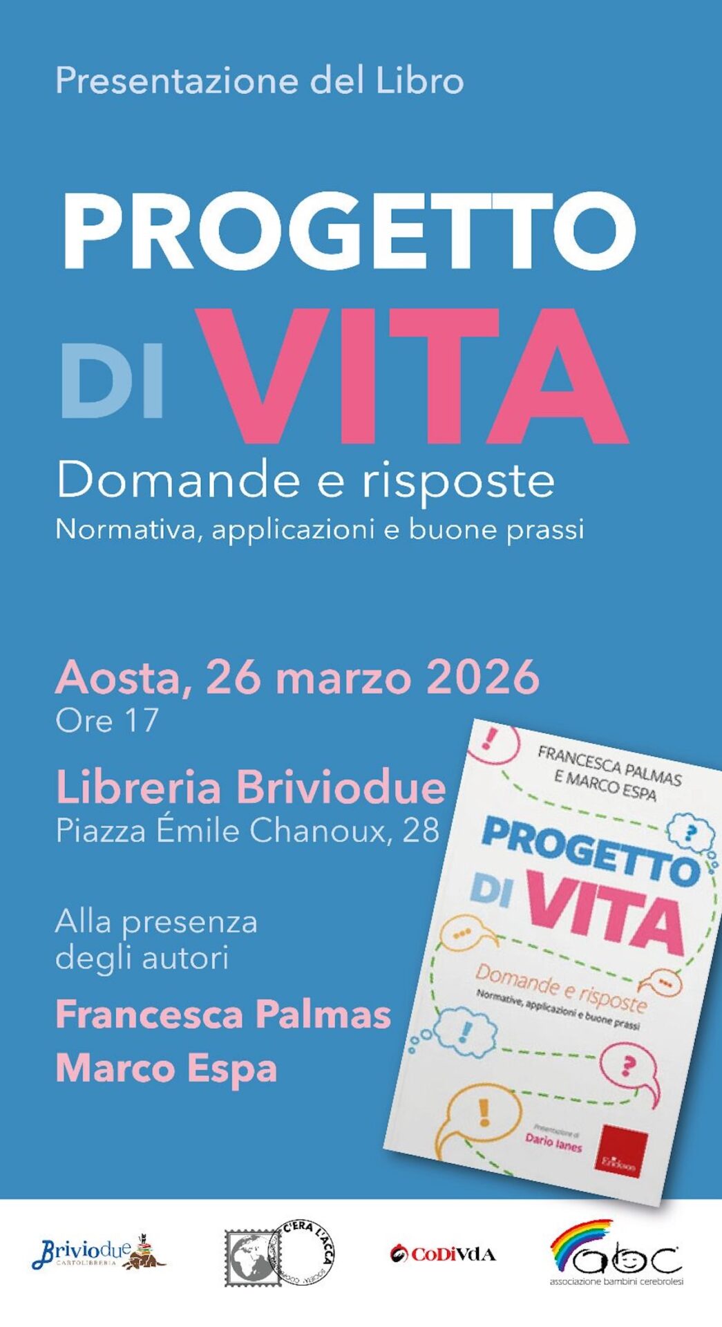 Locandina progetti di vita