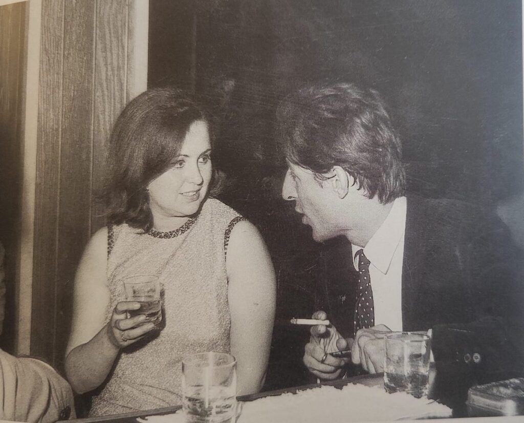 Lilly con Giorgio Gaber