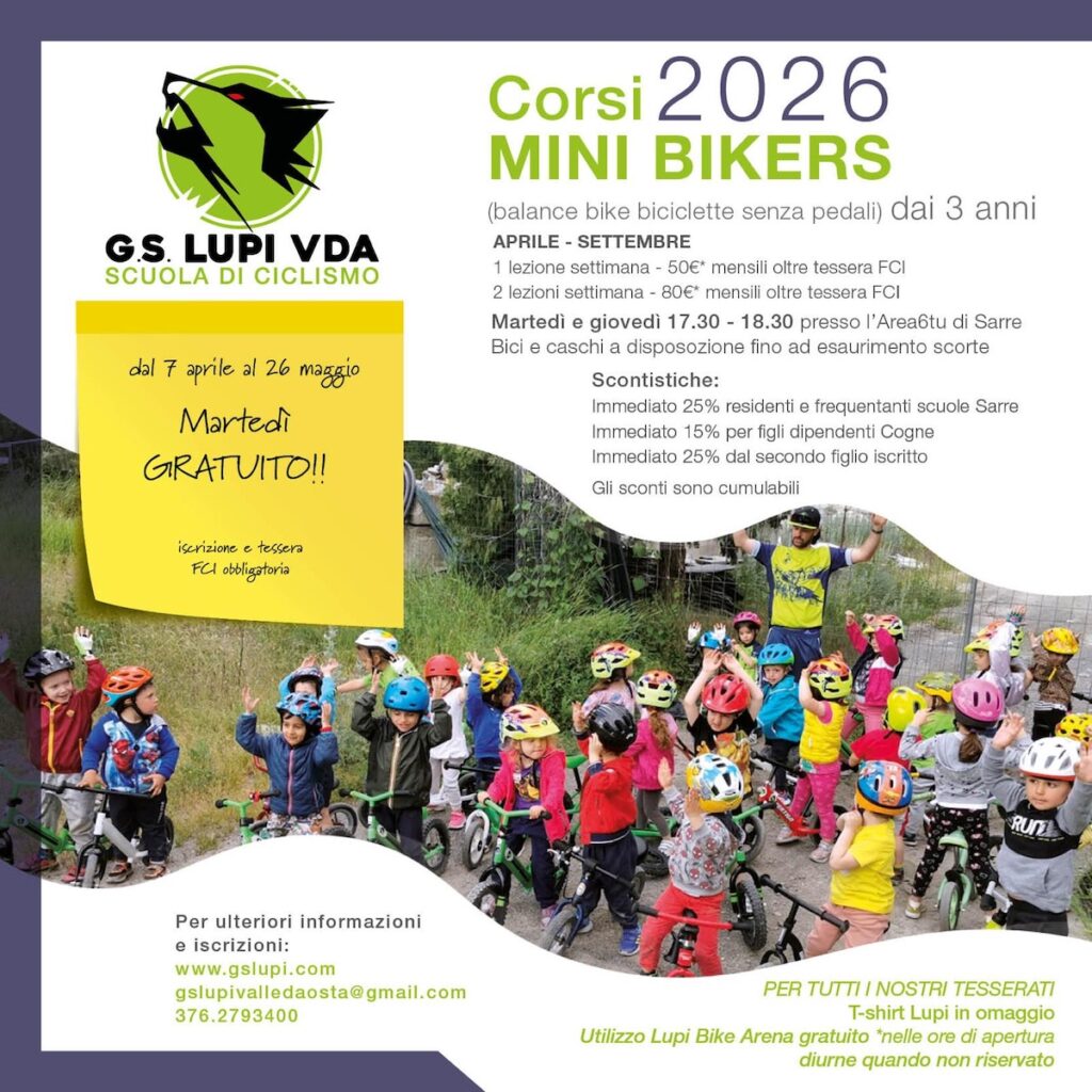 Locandine corsi ciclismo gs lupi