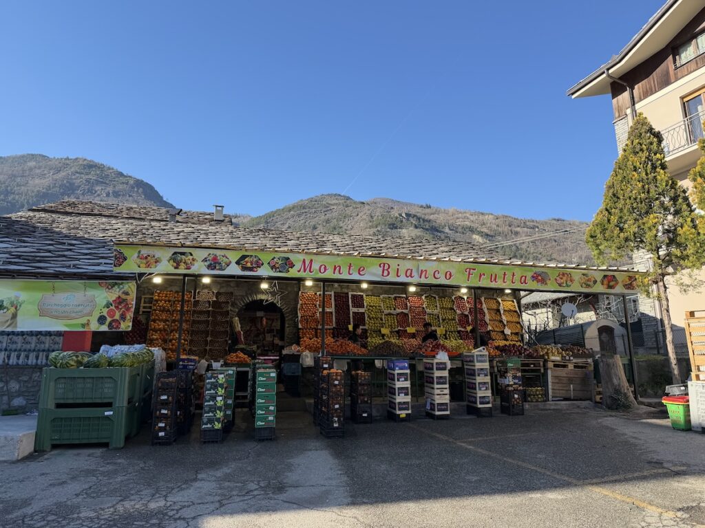 Monte Bianco frutta e Verdura