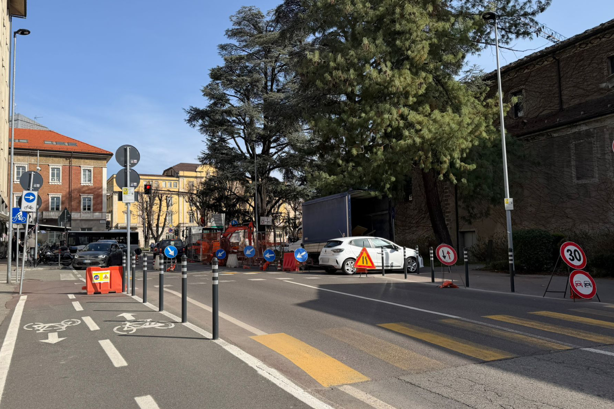 lavori teleriscaldamento via Festaz - lavori pubblici