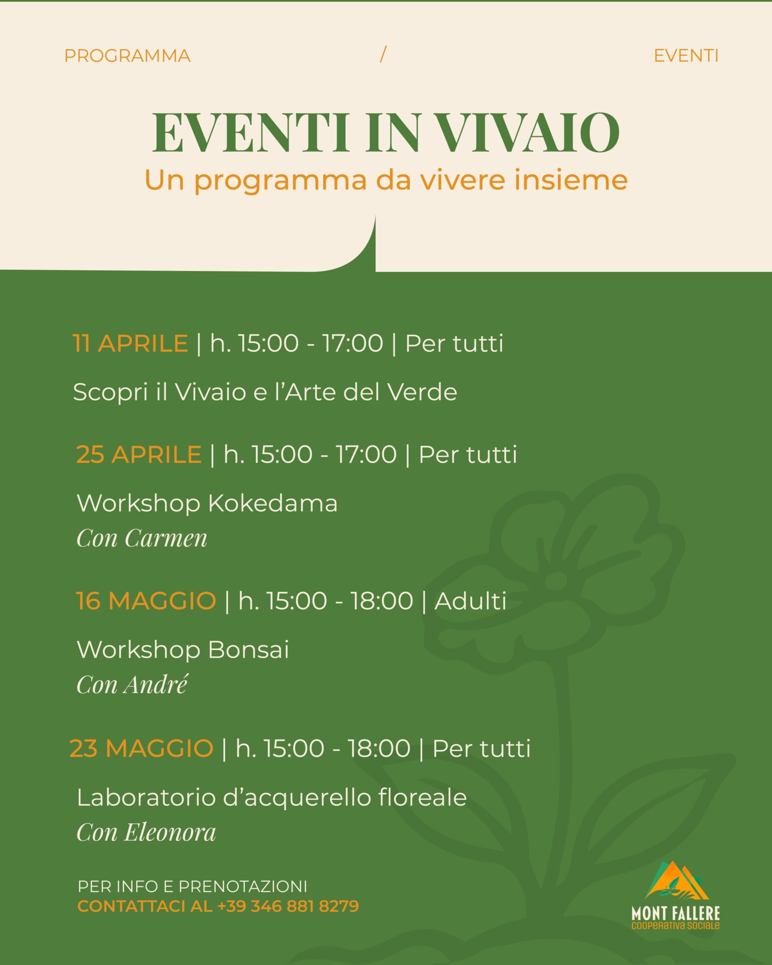 POST EVENTI MONT FALLERE post