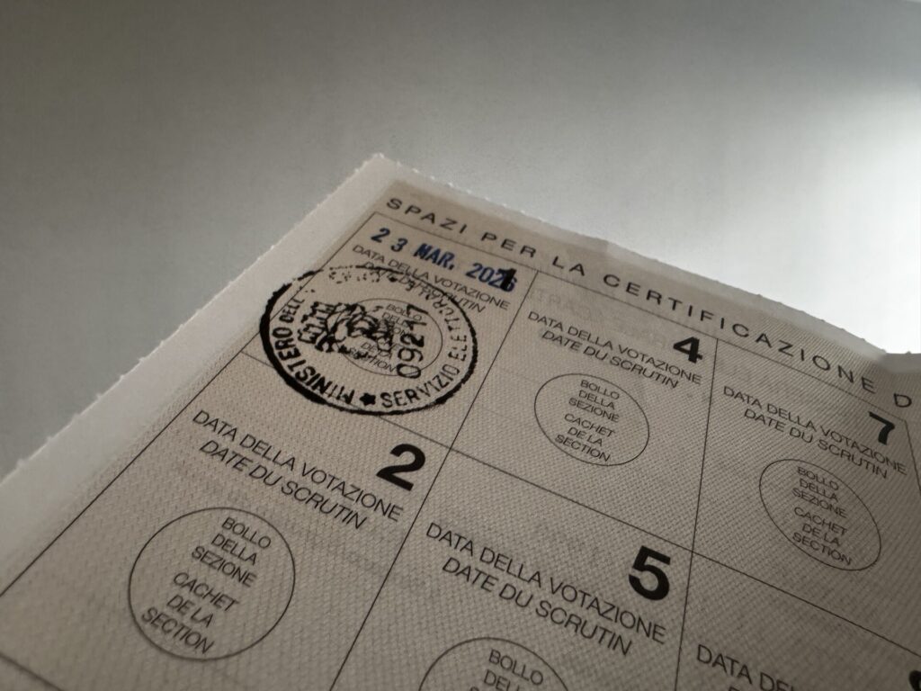 Referendum giustizia voto