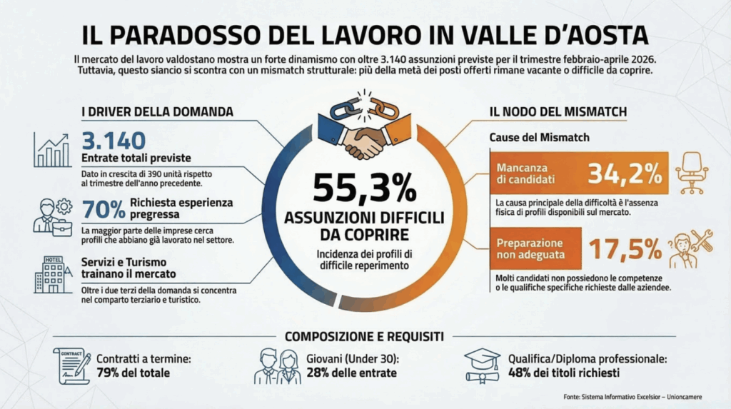 Sistema Informativo Excelsior, realizzato da Unioncamere e dal Ministero del Lavoro e delle Politiche Sociali