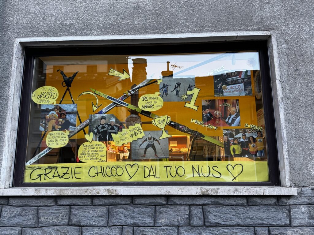 Tifo per Chicco Pellegrino