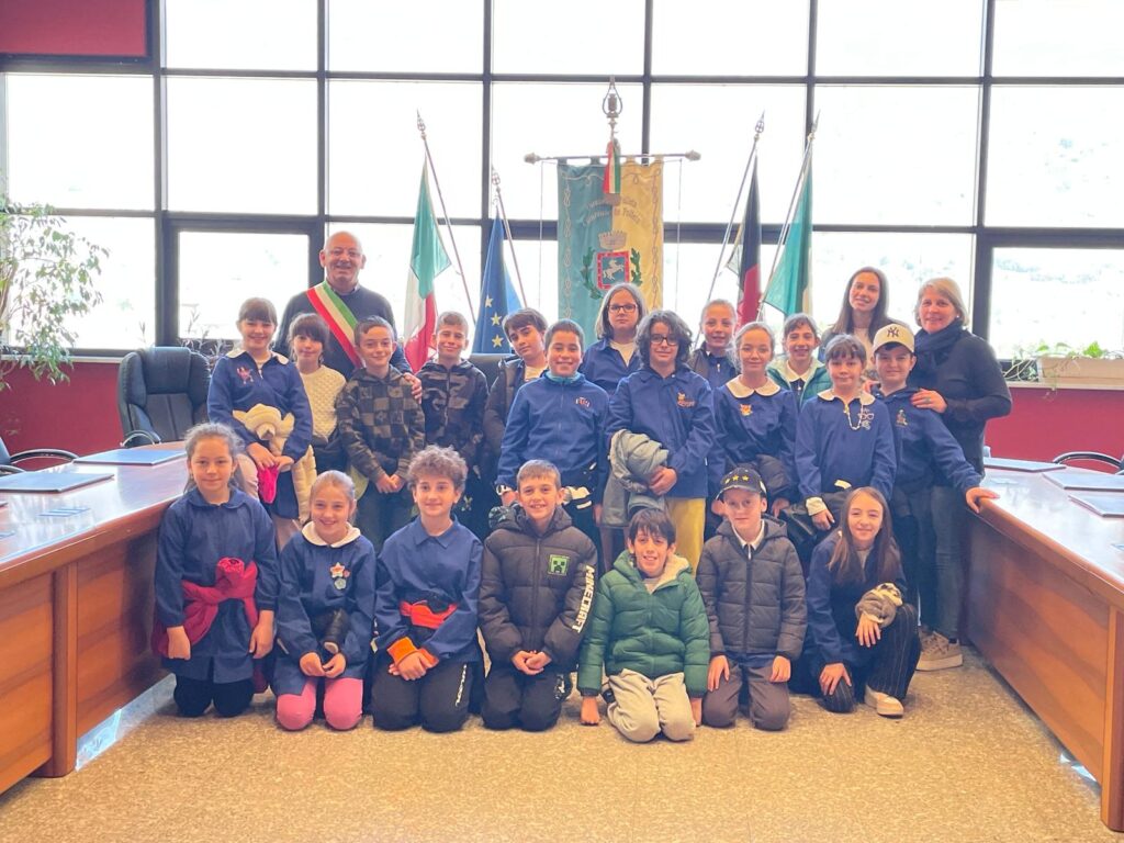 Visita al Municipio scuole di Pollein