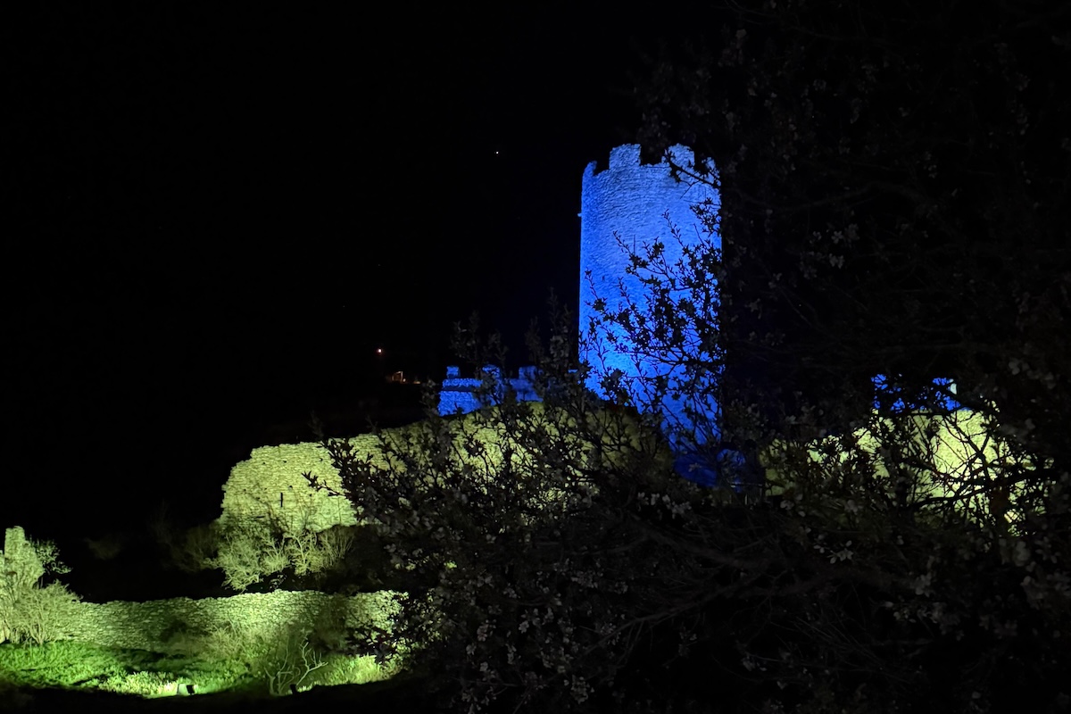 Châtel Argent en Bleu