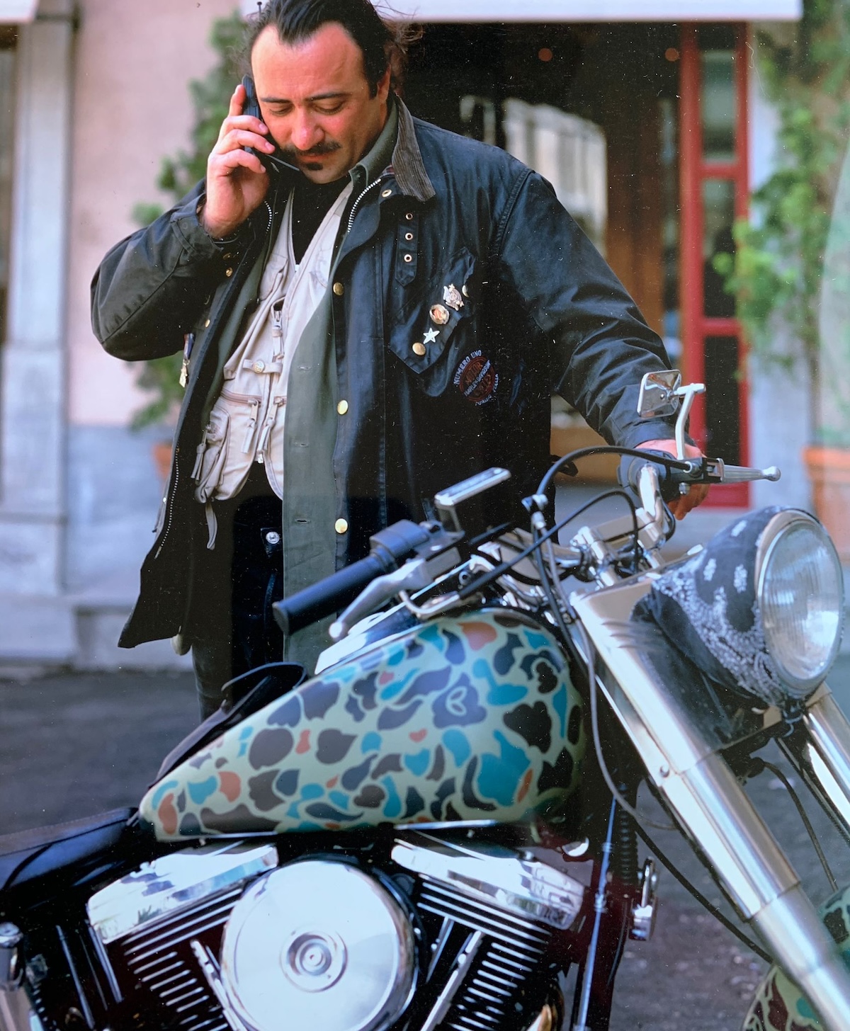 Una Harley-Davidson di Franco Napoli 