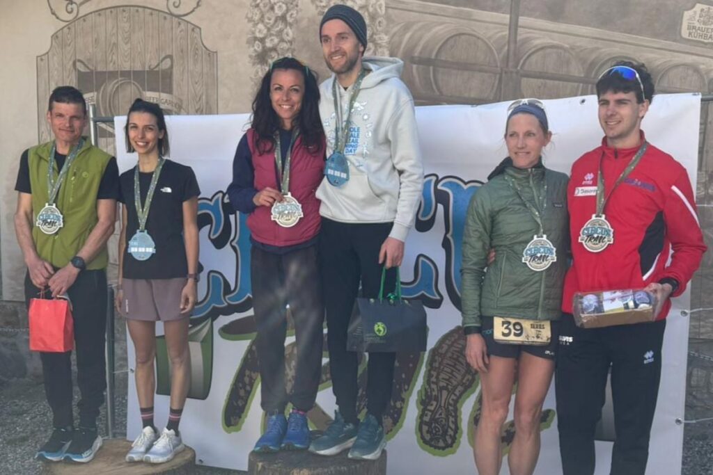 Il podio della Circus Trail