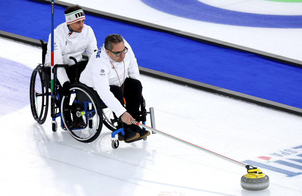 Wheelchair Curling Milano Cortina Winter Paralympic Games: Day