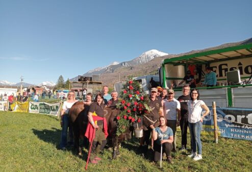 Dopo le Comunali un’altra festa per Gianni Champion a Saint-Marcel: la sua Berleun è reina