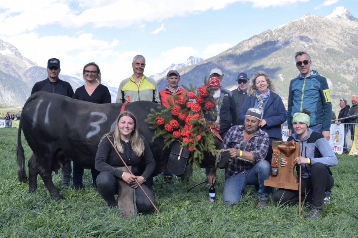 Malizia, vincitrice a Gignod in seconda categoria