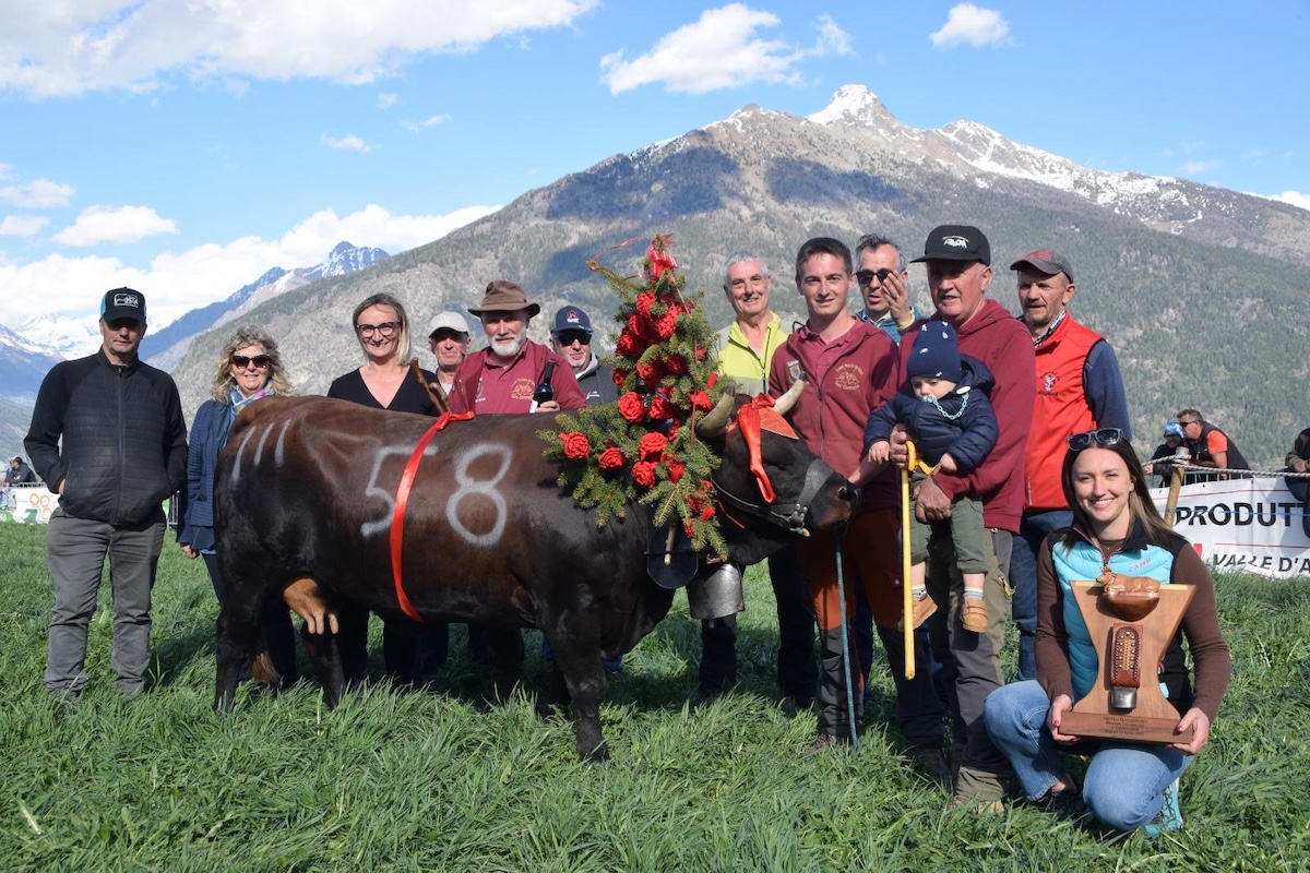 Bambinò, vincitrice a Gignod in terza categoria