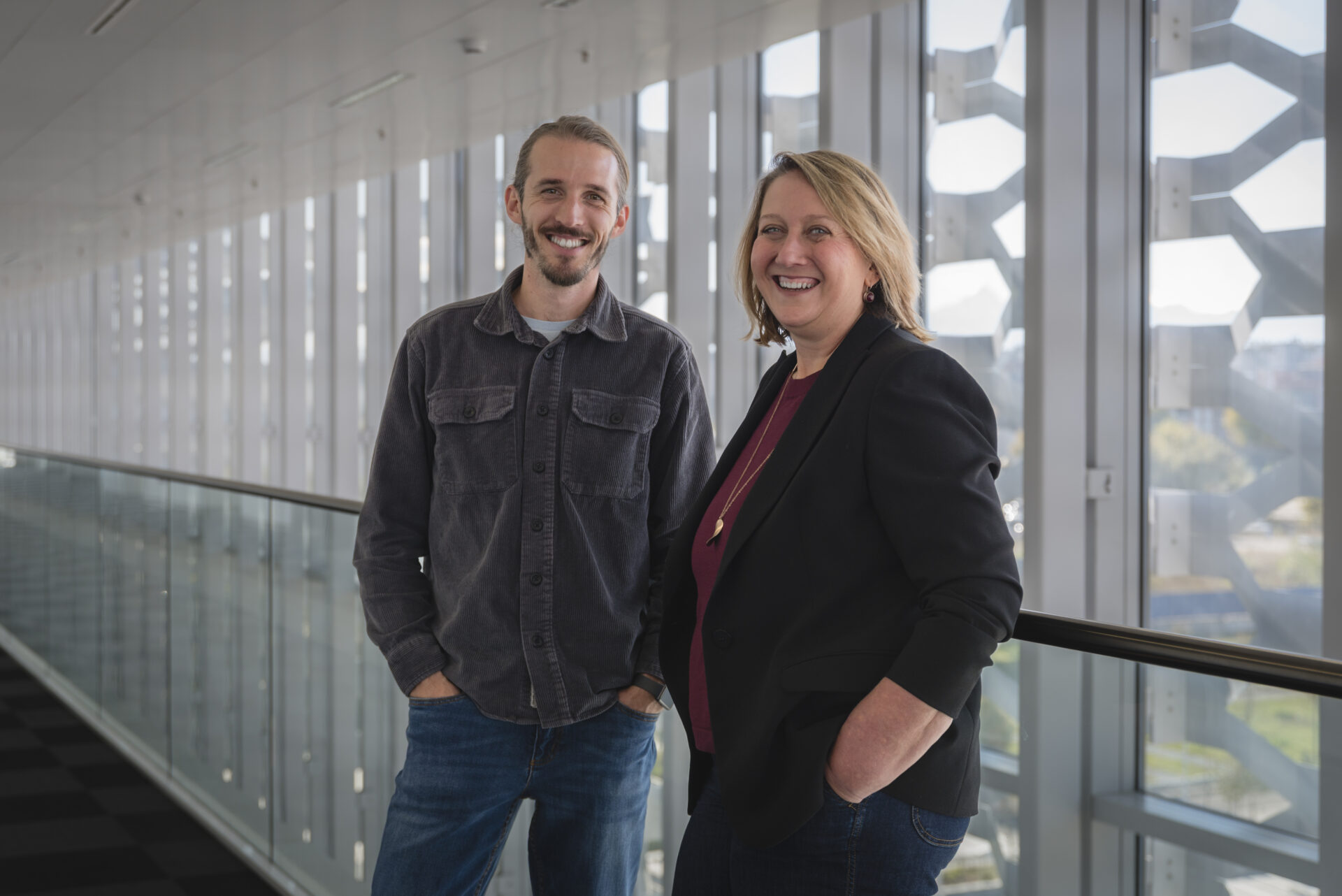 I due founder, Massimiliano Glarey CEO e Claudia De Davide CFO