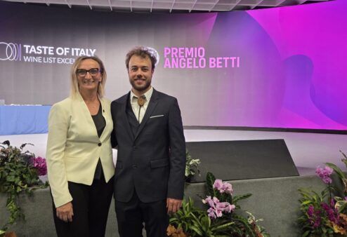 Viticoltura, Nicolas Bovard riceve il Premio Angelo Betti