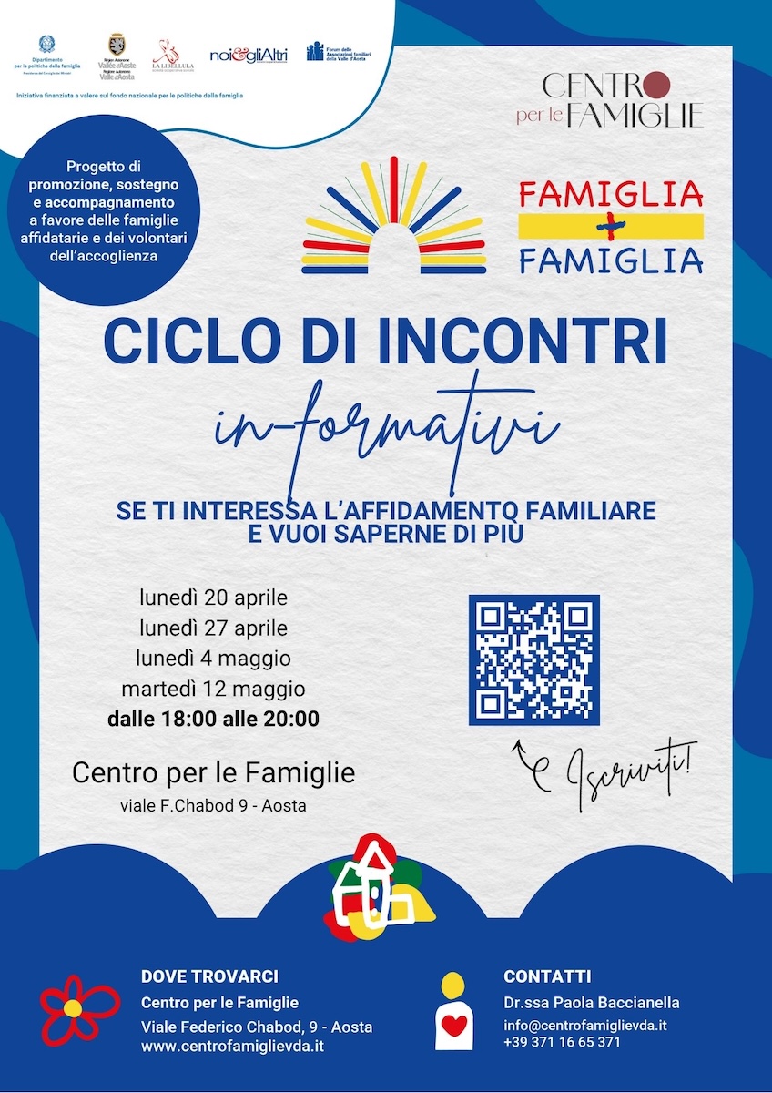 famiglia+famiglia - Centro per le famiglie locandina evento