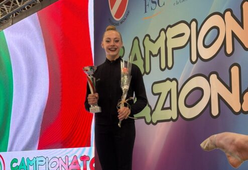 Arianna Desandré Vicecampionessa Italiana Junior 1 alla Palla